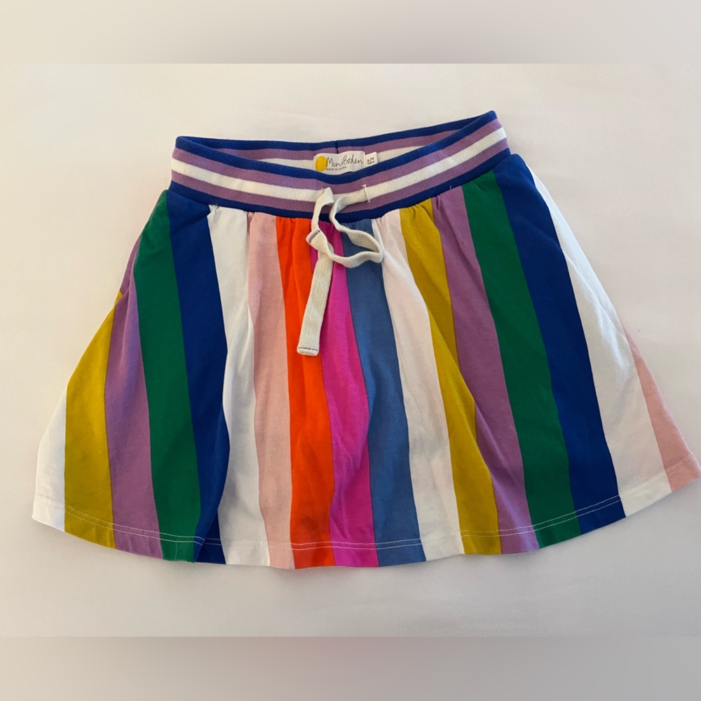 Girls Rainbow Skort